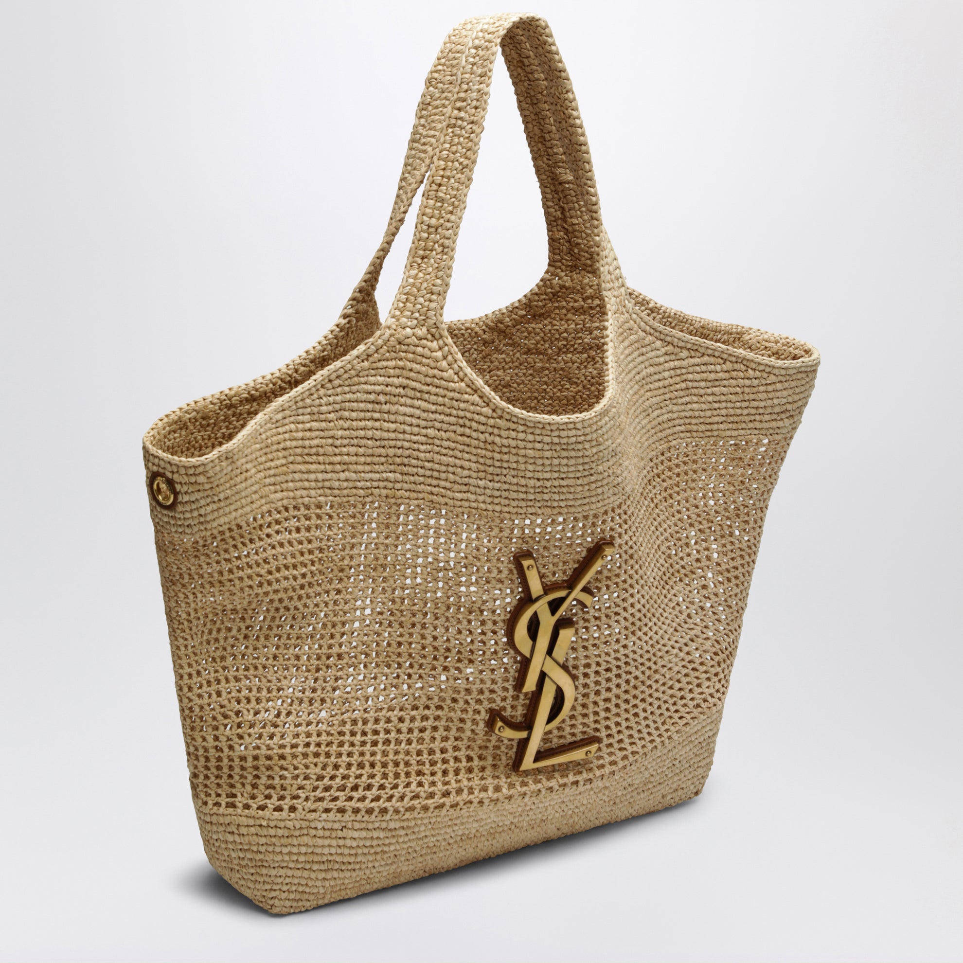 Sac shopping Icare maxi en raphia naturel