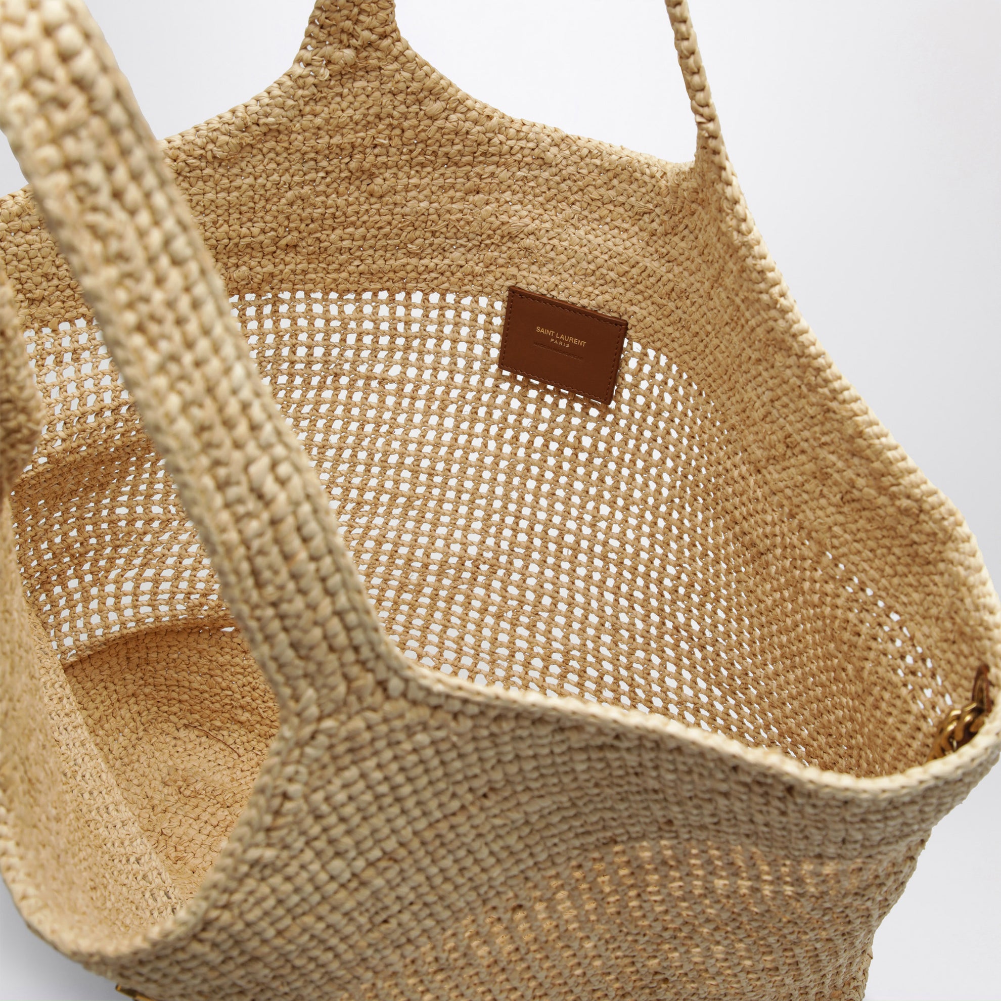 Sac shopping Icare maxi en raphia naturel