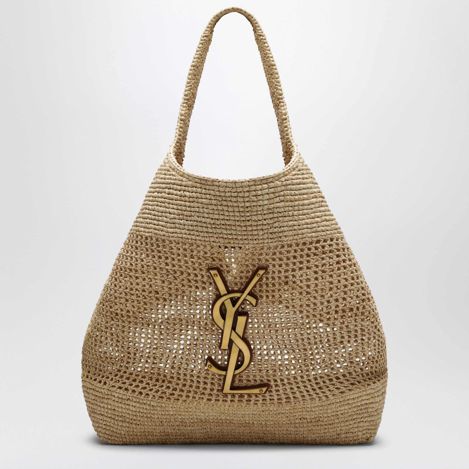 Sac shopping Icare maxi en raphia naturel