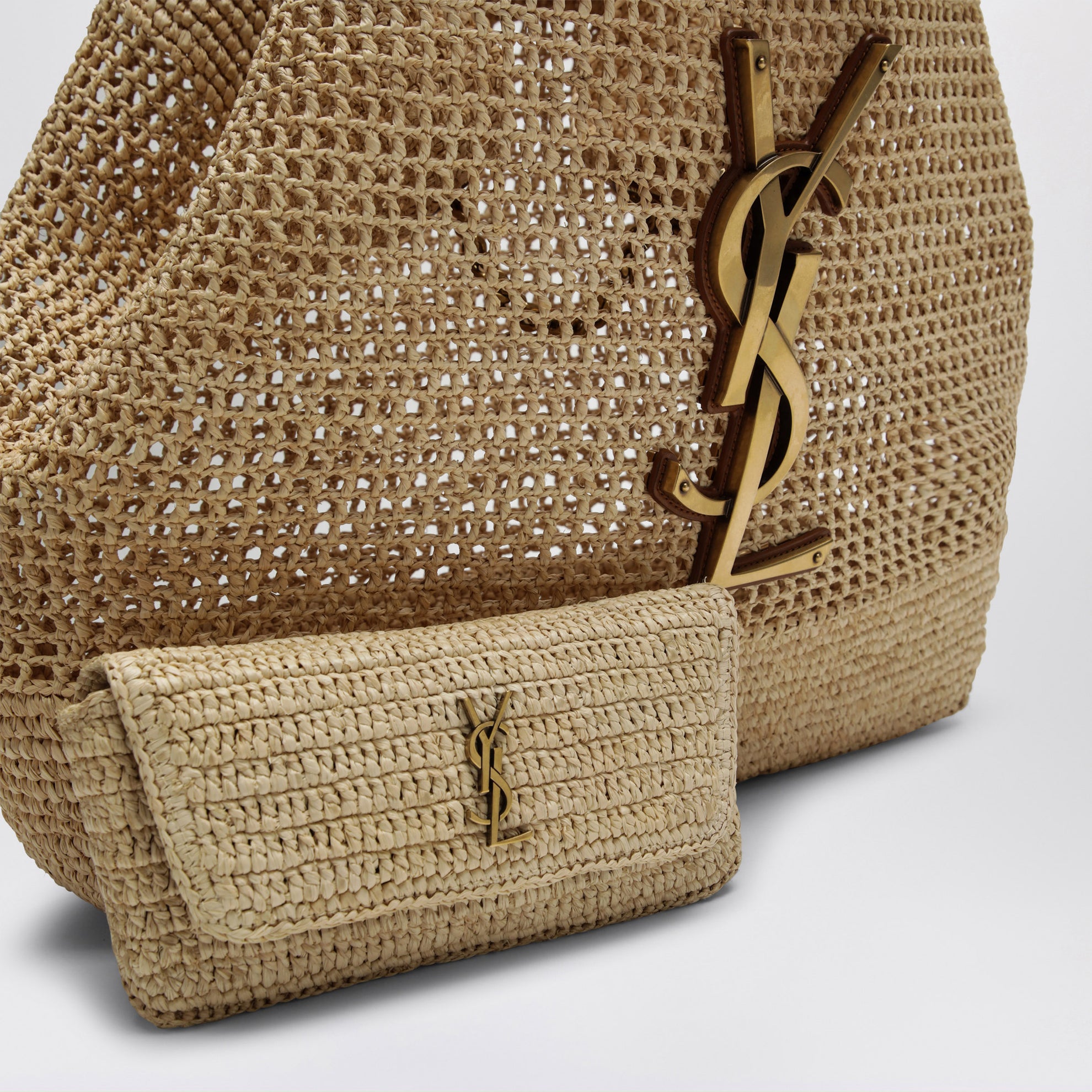 Sac shopping Icare maxi en raphia naturel