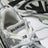 Sneaker Runner in nylon grigio/bianco/nero