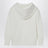 White hoodie with logo