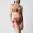 Mahon scarf bikini top with Paisley motif