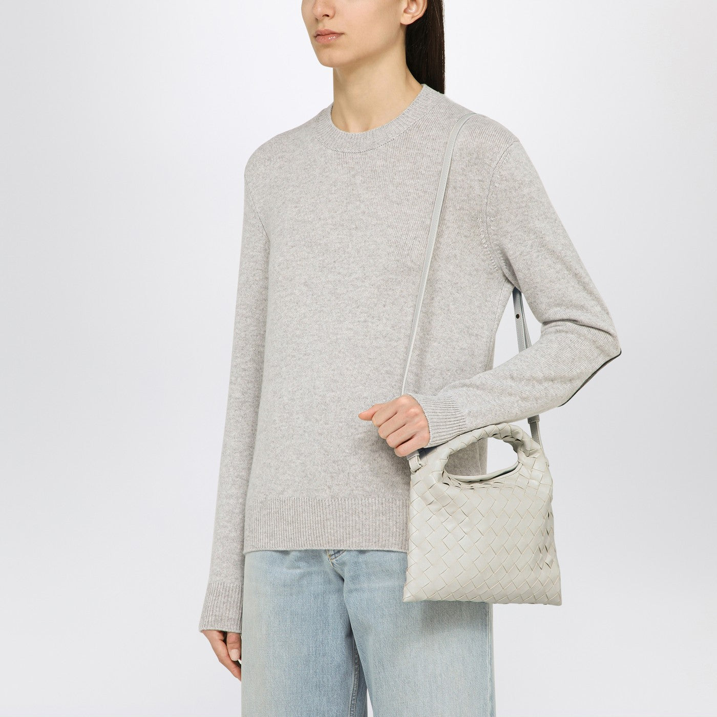 White Mini Hop crossbody bag
