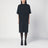 Black Painted T-Shirt Dress in vintage jersey