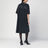 Black Painted T-Shirt Dress in vintage jersey