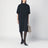 Black Painted T-Shirt Dress in vintage jersey