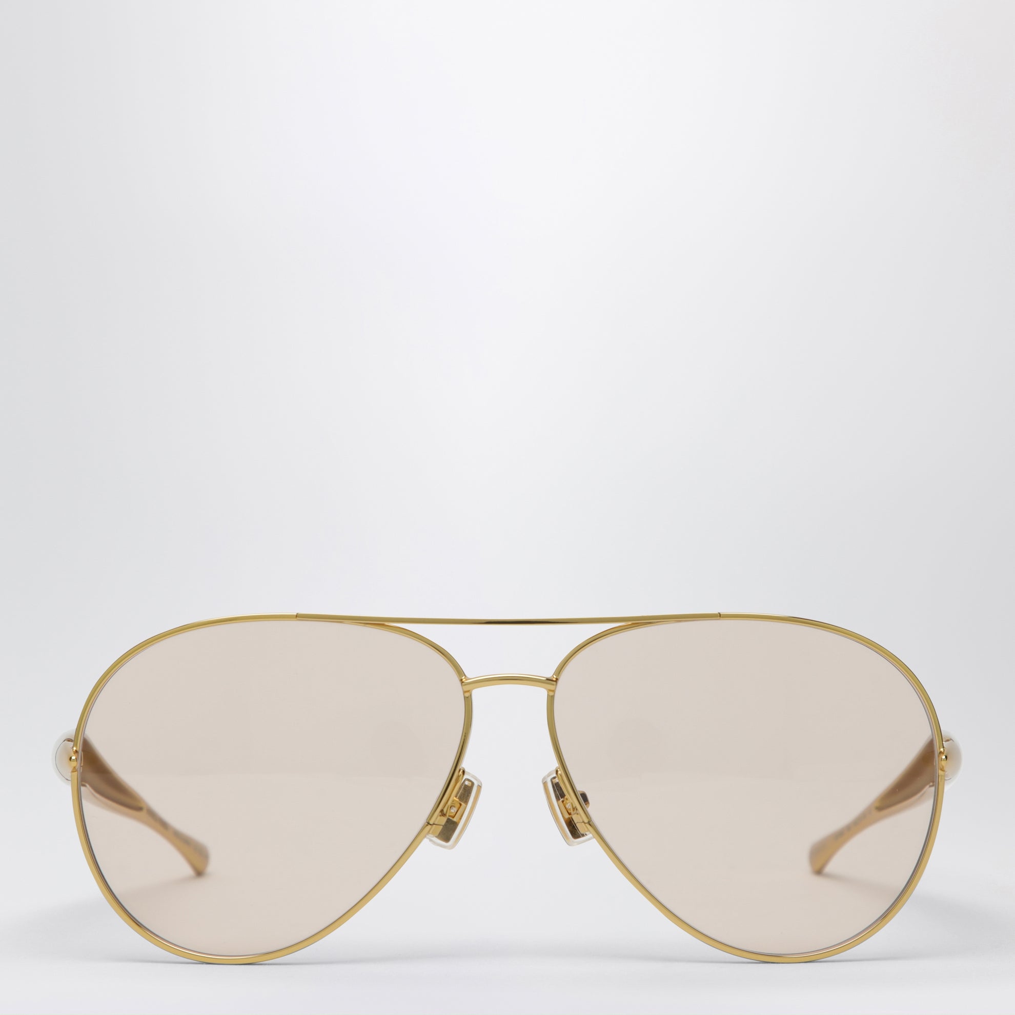 Lunettes de soleil Aviator Sardine or