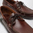 Mocassins Barth marron en cuir