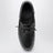 Mocassins Barth noirs en cuir
