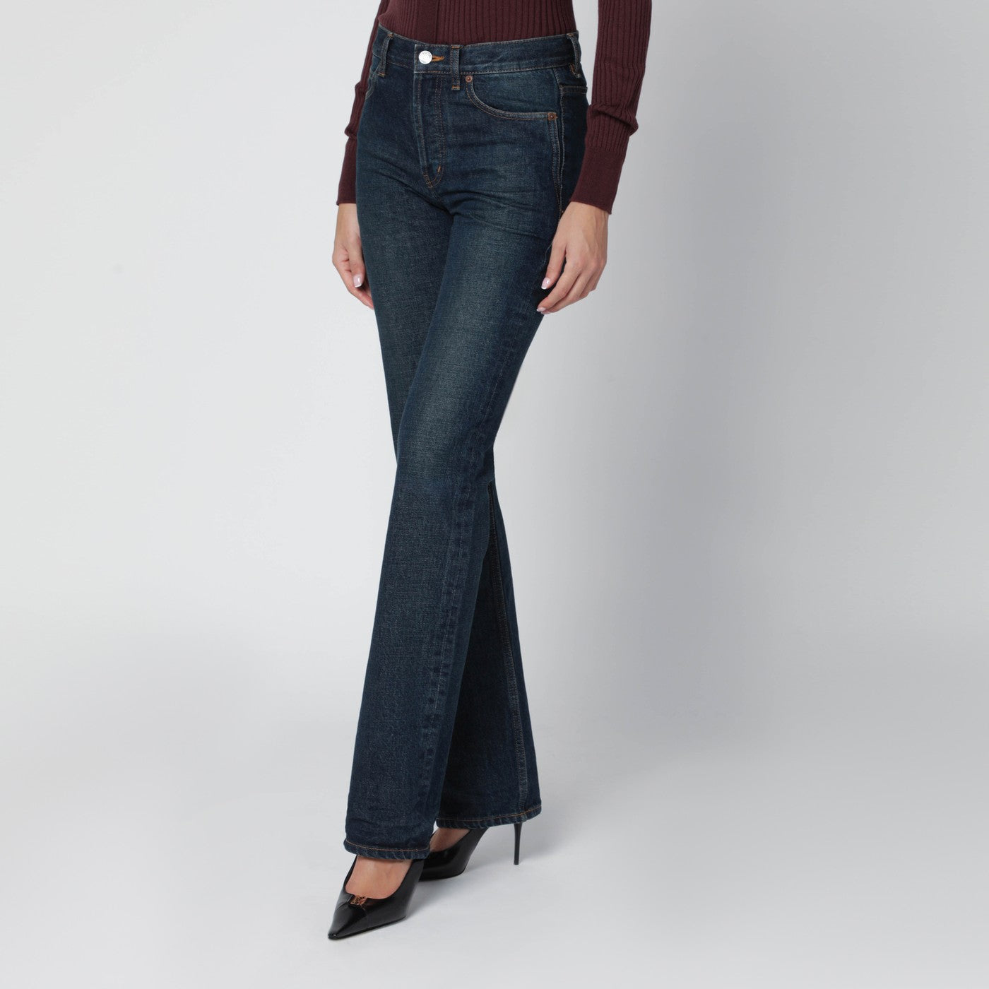 Jeans Nico in denim indaco Heritage