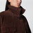 Giacca in pelle crosta vintage marrone ebano