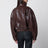 Brown lambskin jacket