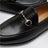 Jordaan-Slipper aus schwarzem Leder