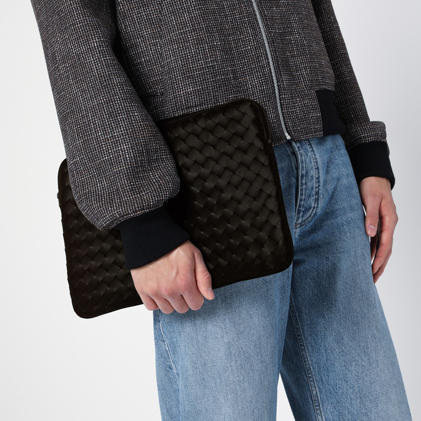 Getaway Fondente Intrecciato Document Holder