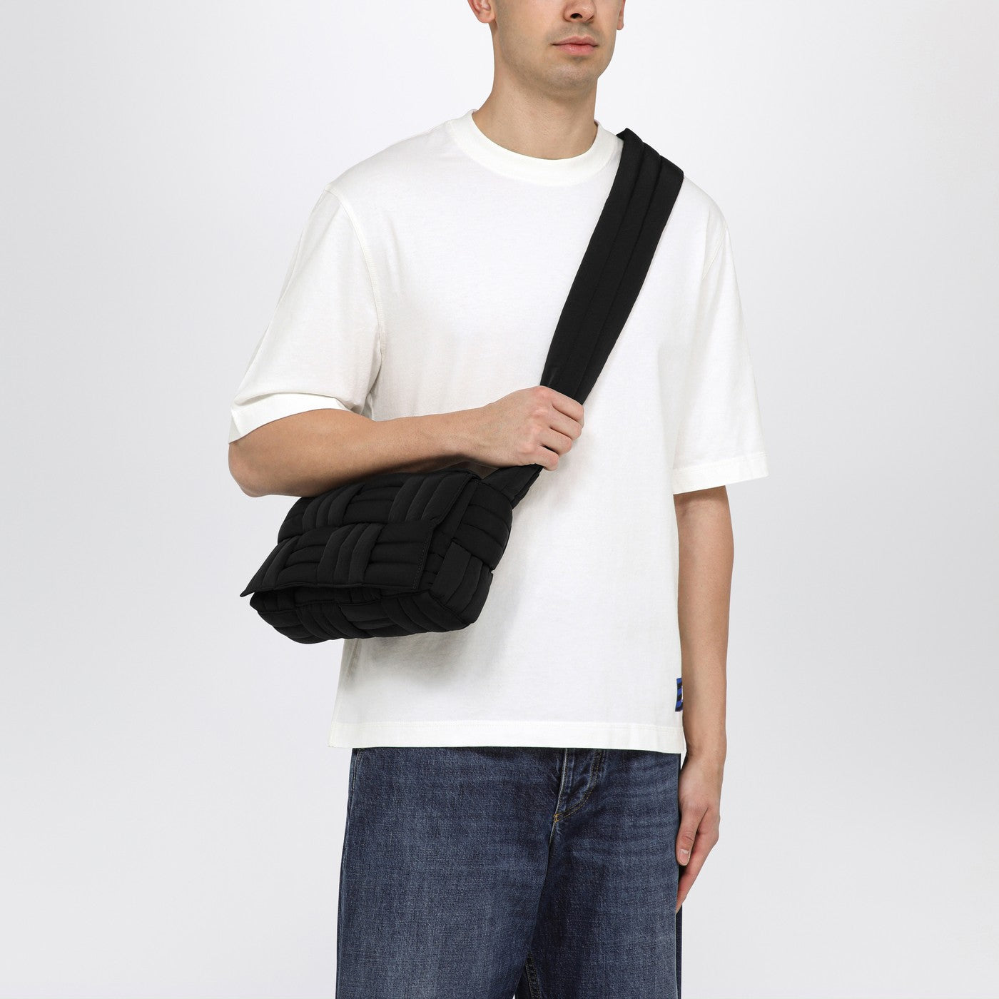 Black Padded Tech Cassette bag