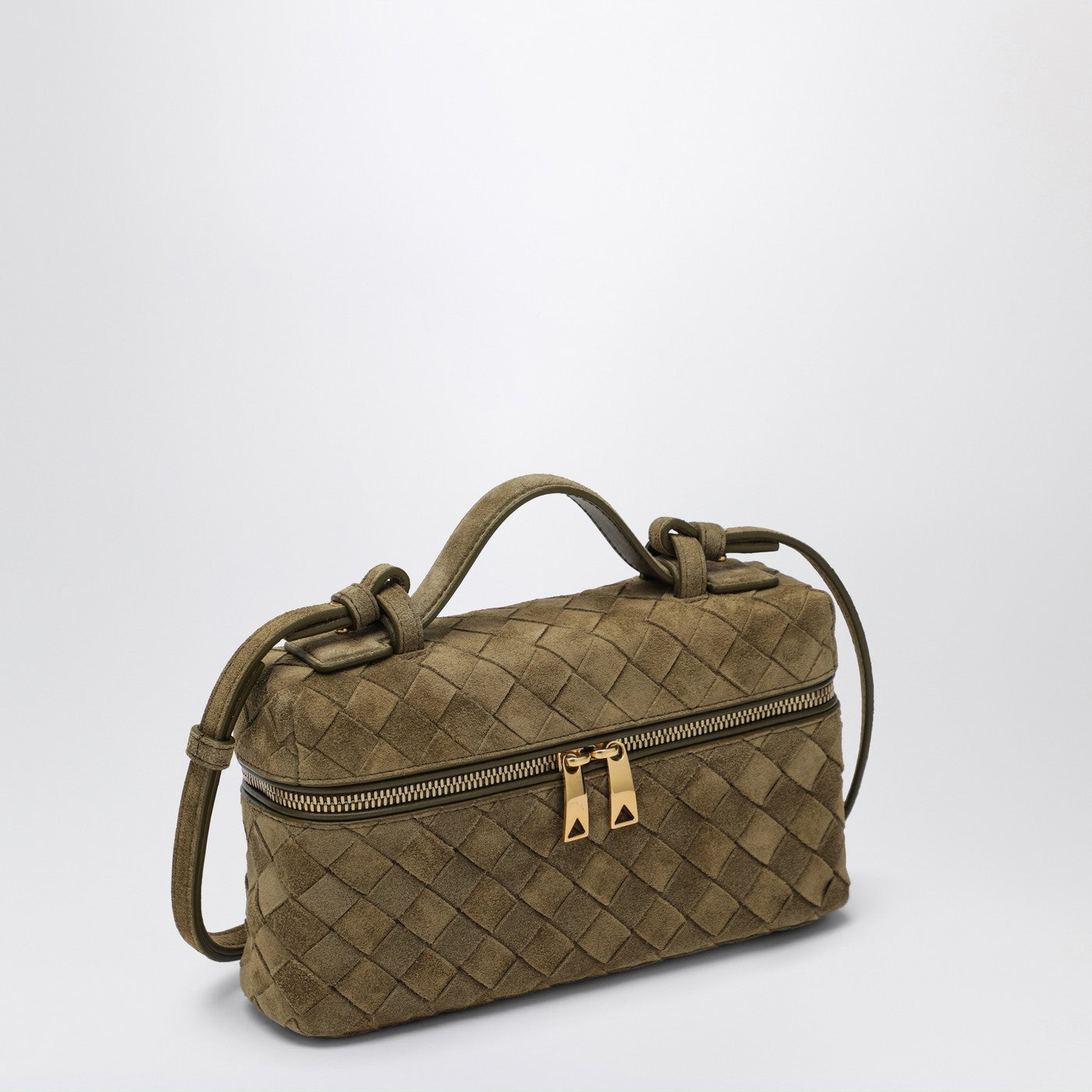 Sac Bang Bang Vanity Case Mud en daim