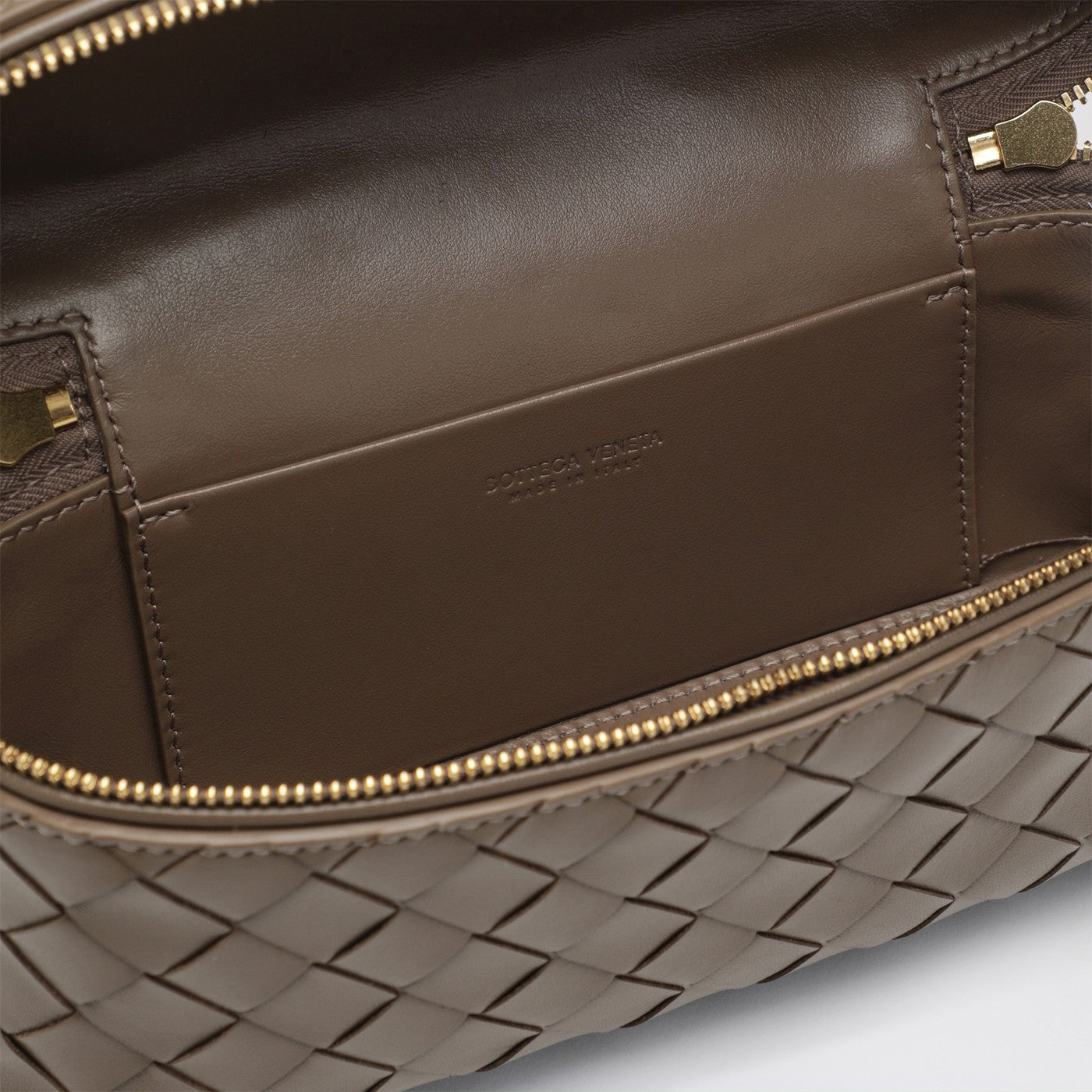 Bang Bang brown vanity case bag