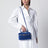 Vanity Case Bang Bang Blue Royal in suede