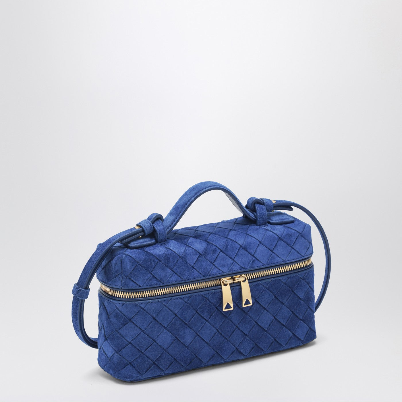 Vanity Case Bang Bang Blue Royal in suede