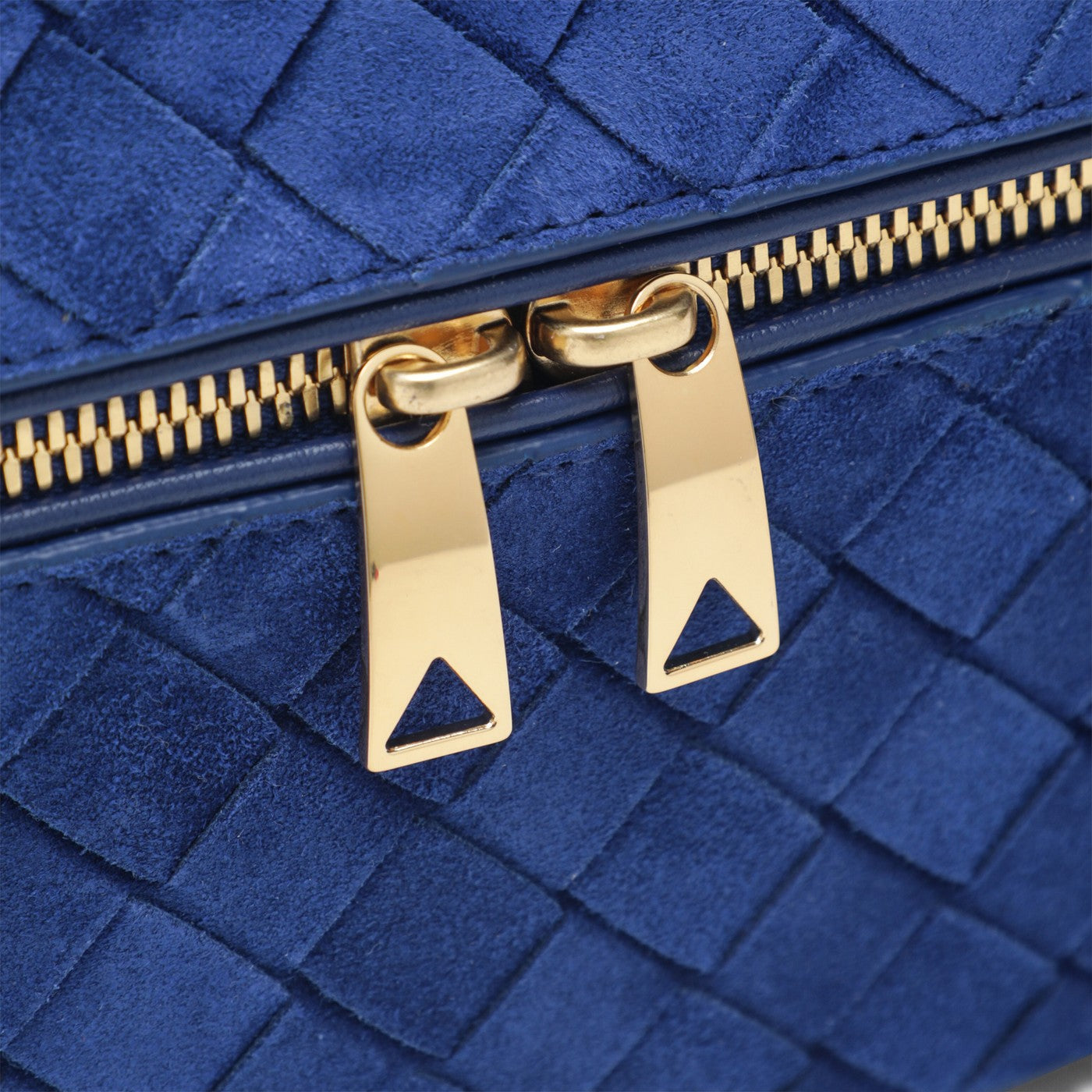 Vanity Case Bang Bang Blue Royal in suede