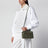 Vanity Case Bang Bang verde scuro in suede