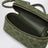 Vanity Case Bang Bang verde scuro in suede