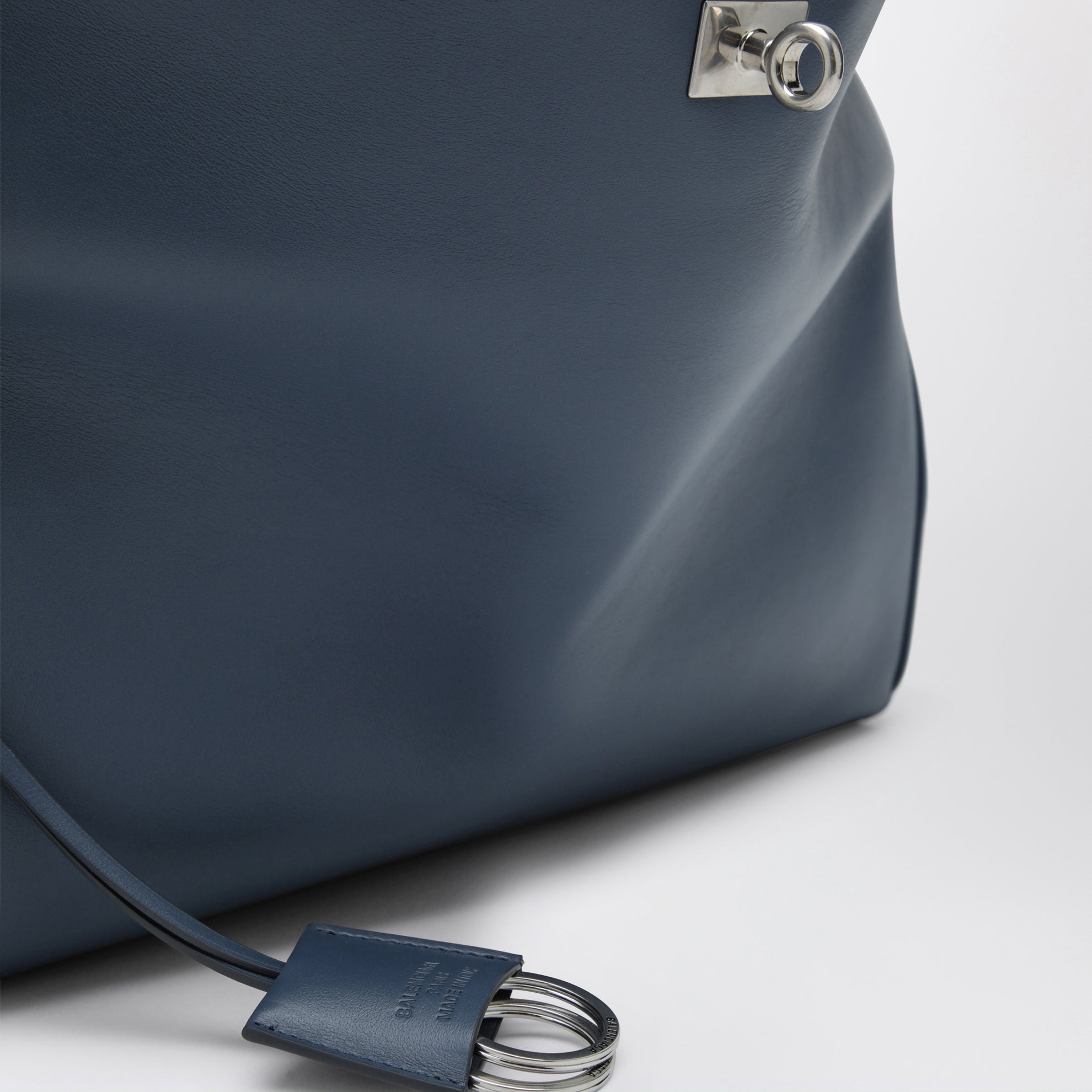 Rodeo medium light blue smooth calfskin bag
