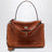 Rodeo Medium bag in vegetable-tanned lambskin tan