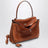Sac Rodeo moyen en cuir d’agneau marron clair