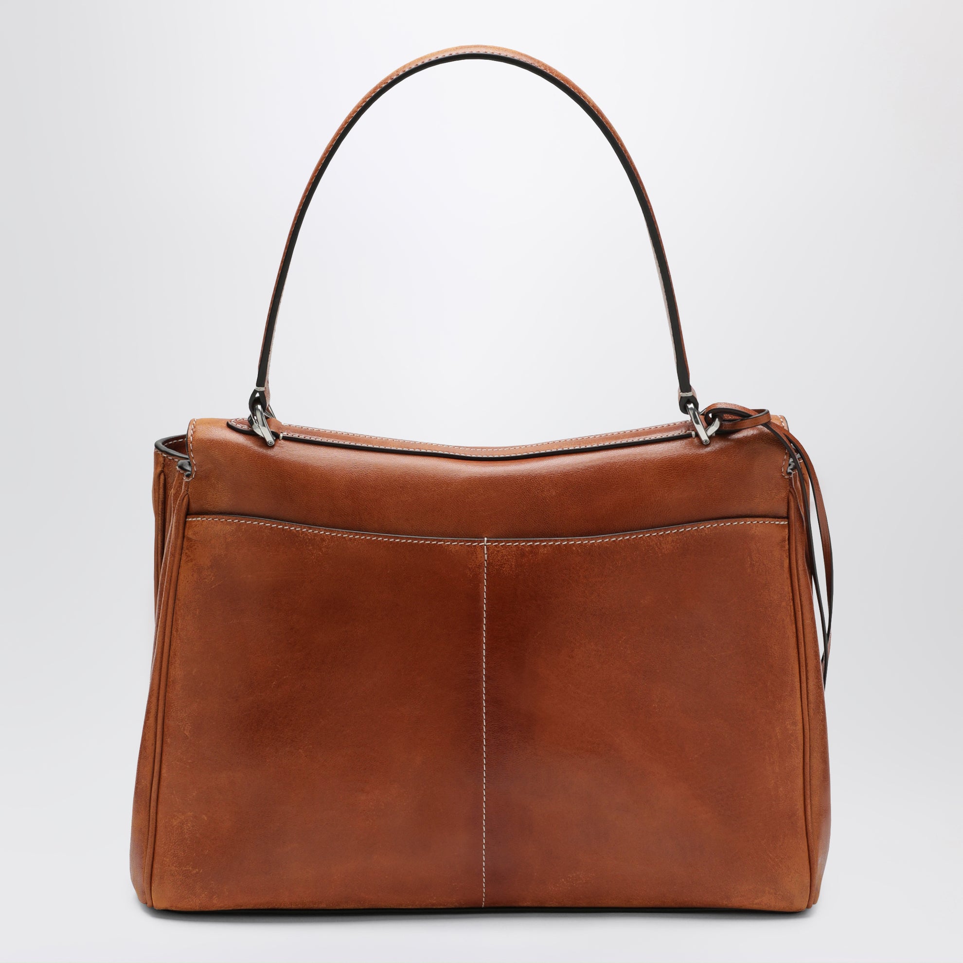 Sac Rodeo moyen en cuir d’agneau marron clair