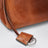 Sac Rodeo moyen en cuir d’agneau marron clair