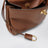 Smooth brown calfskin Small Rodeo bag
