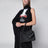 Rodeo small bag in grey calf leather