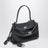 Rodeo small bag in grey calf leather