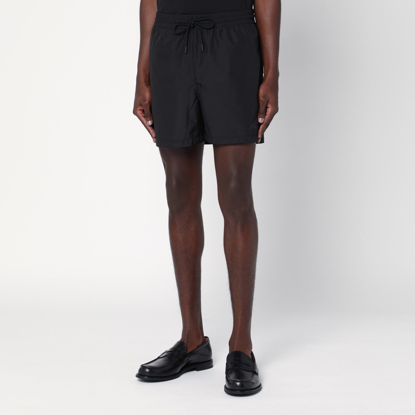 Maillot de bain noir avec logo