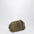 Pochette Concert color Mud in suede Intrecciato