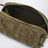 Pochette Concert color Mud in suede Intrecciato