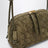 Pochette Concert color Mud in suede Intrecciato