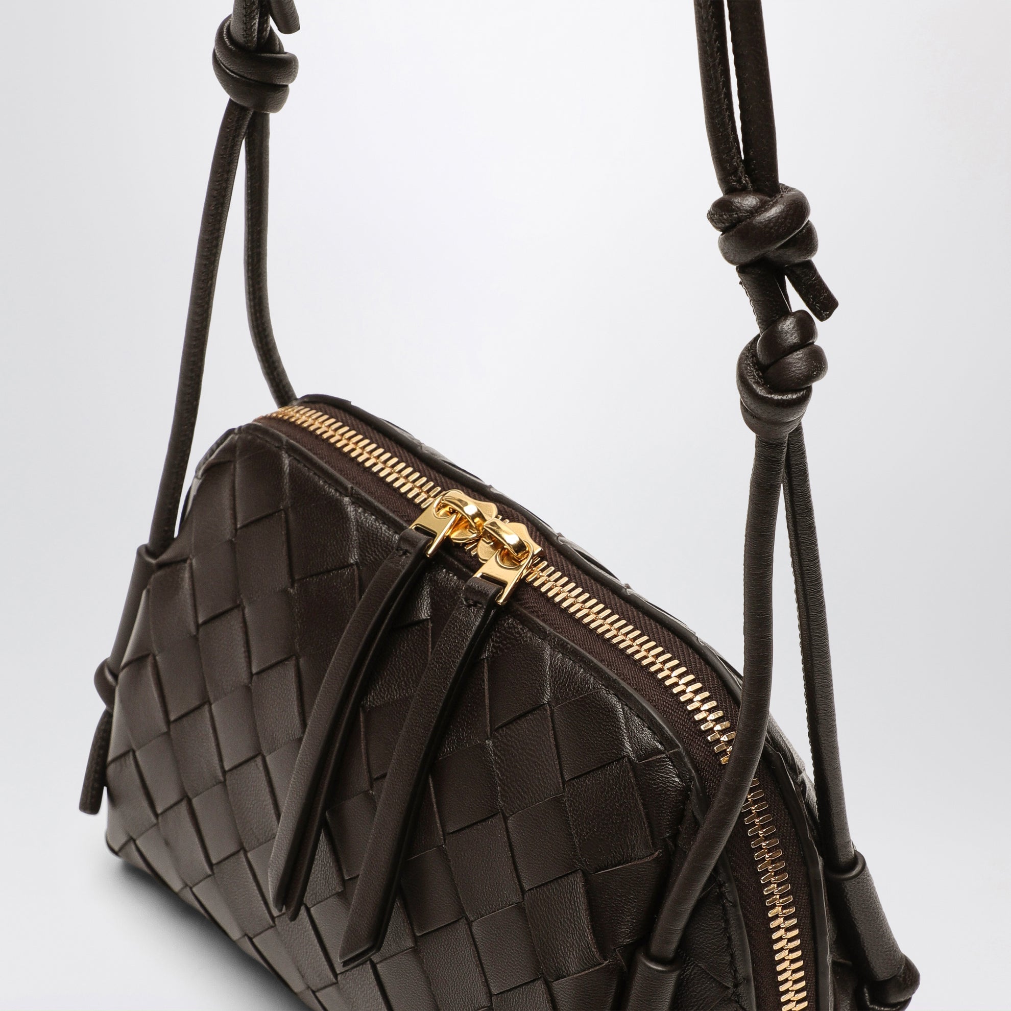 Intrecciato Fondant coloured Concert Clutch Bag