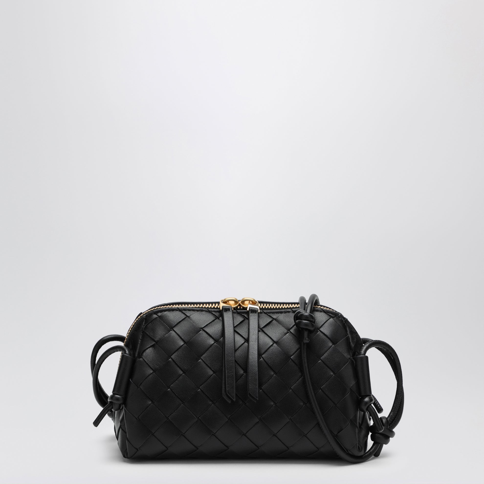 Pochette Intrecciato Concert nera