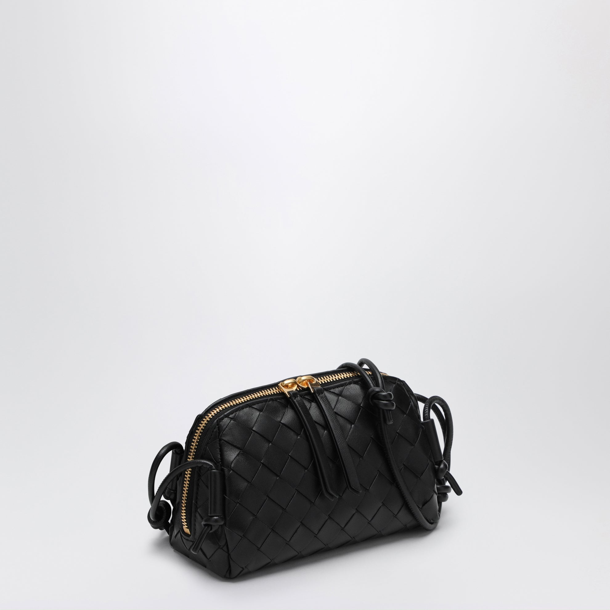 Pochette Intrecciato Concert nera