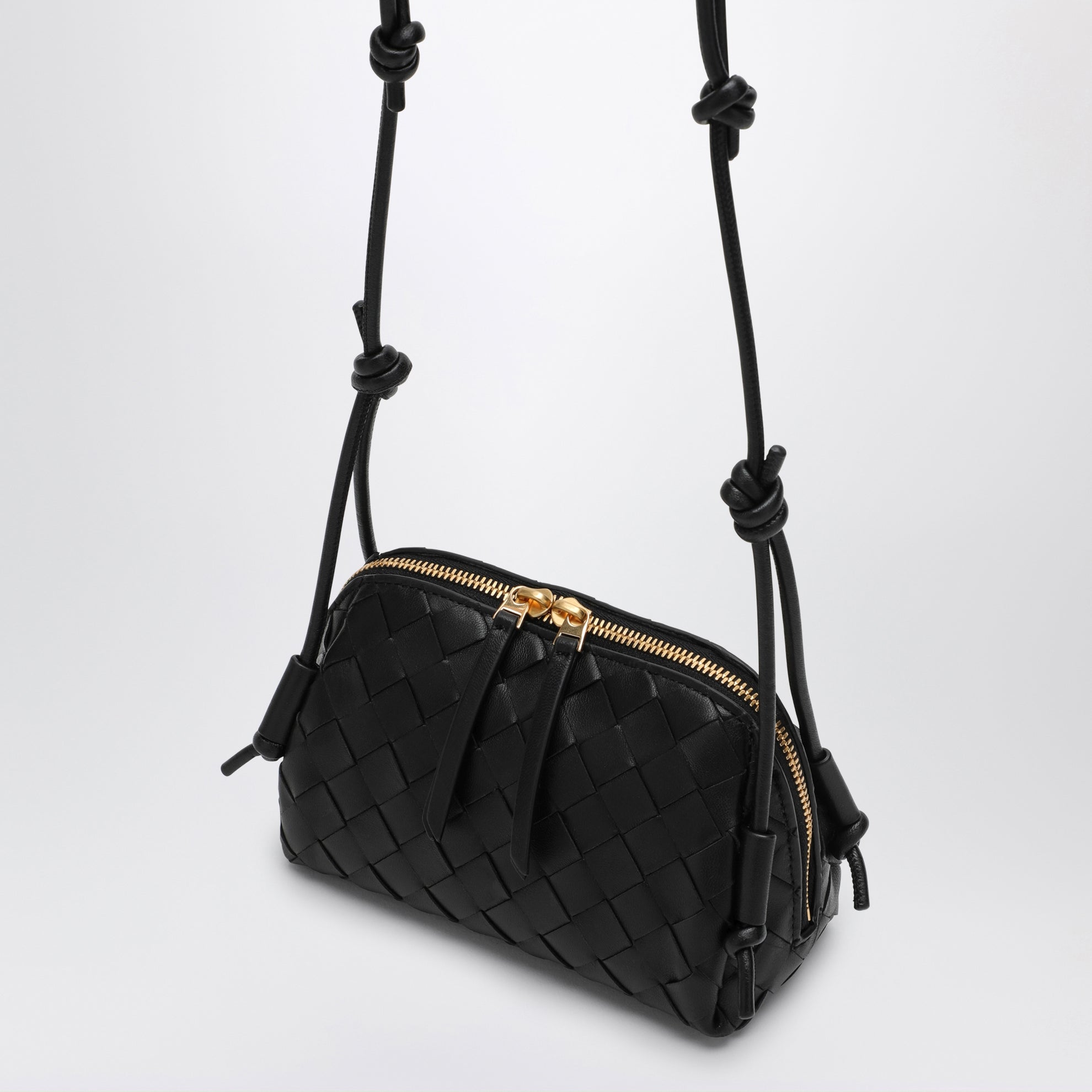 Pochette Intrecciato Concert nera