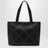 Black Intrecciato tote bag