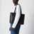 Black Intrecciato tote bag