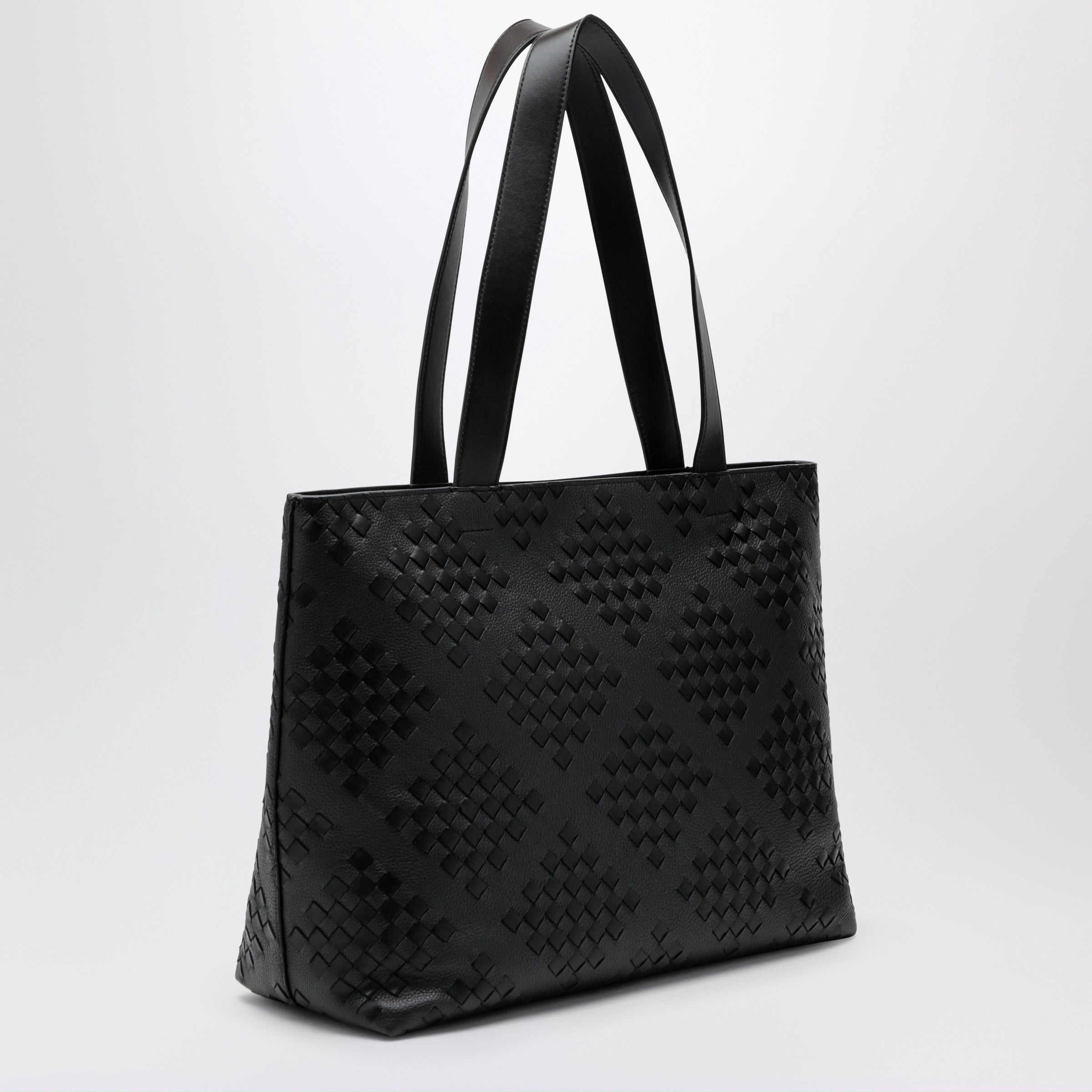 Bottega Veneta Black Intrecciato tote bag | TheDoubleF
