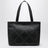 Black Intrecciato tote bag