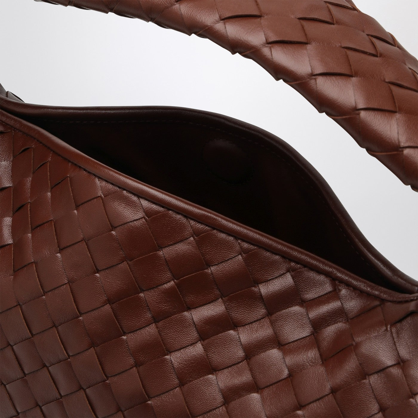 Bottega Veneta Hop shoulder bag small brown | TheDoubleF