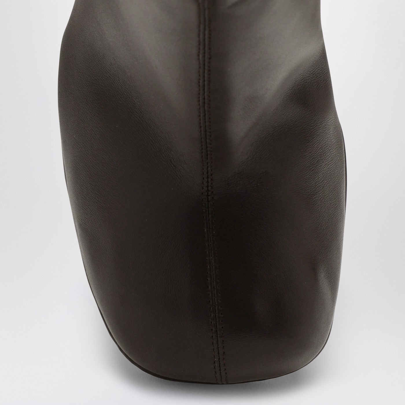 Bottine Shore marron foncé en cuir
