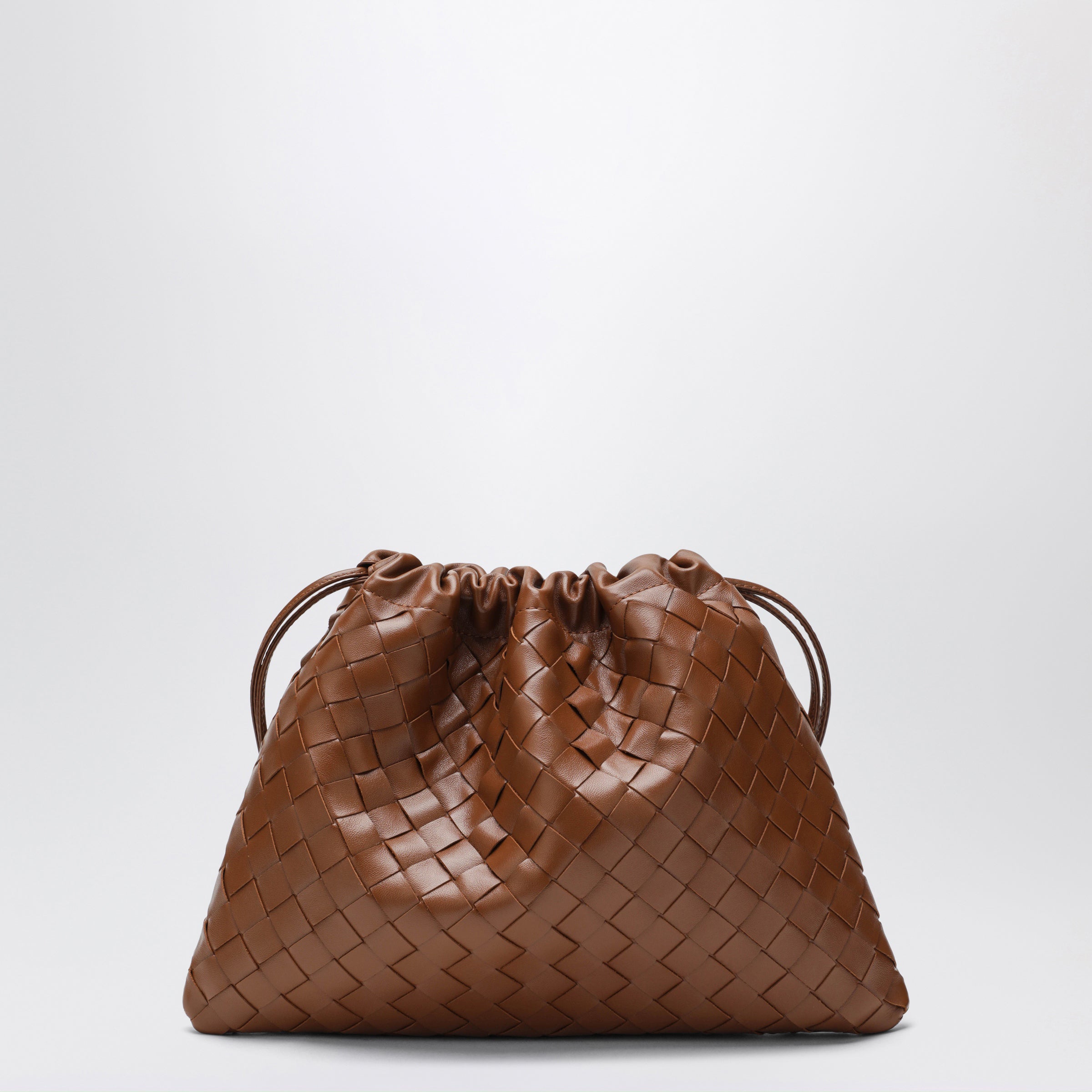 Bottega Veneta Medium Intrecciato Dustbag in Tannin leather